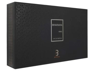 BHARARA PERFUME MASCULINO KIT KING EDP 4 PCS World Shop