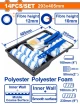 WADFOW KIT DE PINTURA  WCB3H13 14PCS World Shop