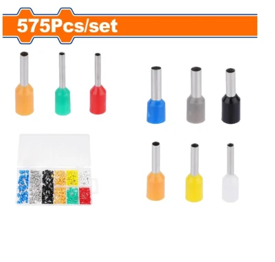 WADFOW CONECTORES TUBULARES PARA CRIMPADO  WTT2B01 575PCS World Shop