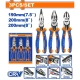 WADFOW  ALICATES FUNCIONALES ERGONÓMICO 3PCS    WPS0413   World Shop
