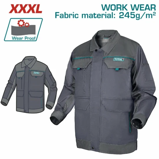 TOTAL CHAQUETA DE TRABAJO TSP6011.XXXL World Shop