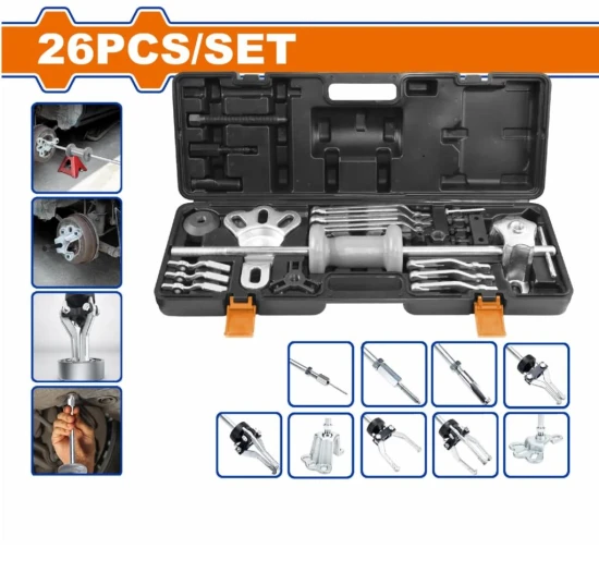 WADFOW  JUEGO DE EXTRACTORES DE MARTILLO DESLIZANTE 26PCS   WGP5D10 World Shop