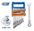 WADFOW KIT LLAVE COMBINADA C/ TRINQUETE WSP5212 12PCS World Shop