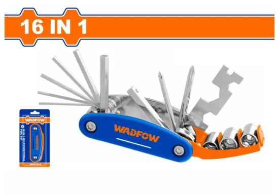 WADFOW LLAVE MULTIFUNCIÓN 16 IN 1 WHK4516 World Shop