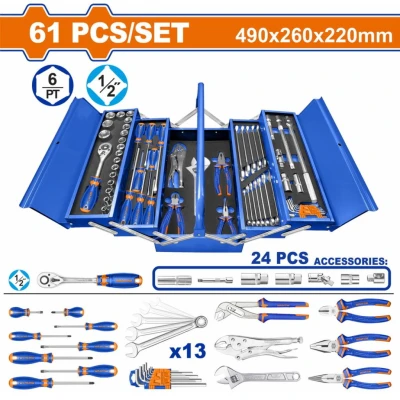 WADFOW  KIT DE HERRAMIENTAS  61PCS  WHS4B61  World Shop