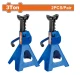 WADFOW CONJUNTO DE 2 PIEZAS DE BASTIDOR DE SOPORTE 3T WHJS0301 World Shop