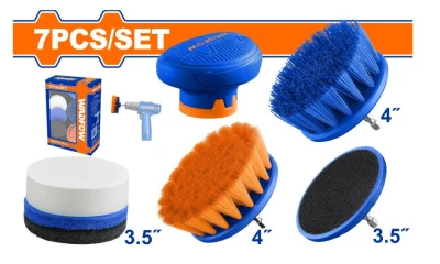 WADFOW KIT CEPILLOS PARA TALADRO  WND5402  7PCS World Shop