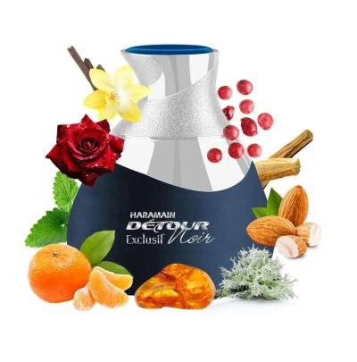 AL HARAMAIN PERFUME  MASCULINO  DETOUR NOIR EXCLUSIF  EDP 100ML World Shop