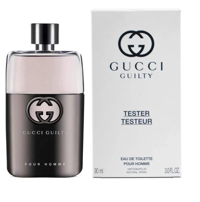 GUCCI GUILTY PERFUME MASCULINO  POUR HOMME EDT 90ML  TESTER World Shop