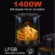 SONIFER FREIDORA DE AIRE ELÉCTRICA 1400W 4.2L  SF-1009 World Shop