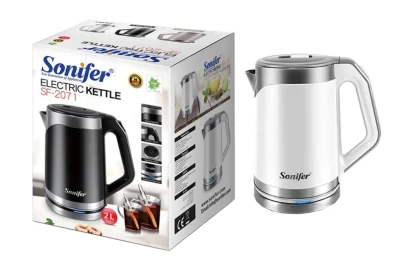SONIFER JARRA ELECTRICA APAGADO AUTOMÁTICO 1500W 2.0L SF-2071 World Shop