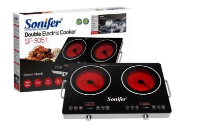SONIFER ESTUFA ELÉCTRICA INFRARROJA 1800W 220V SF-3051 World Shop
