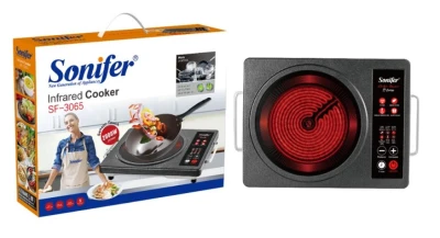 SONIFER ESTUFA ELÉCTRICA INFRARROJA 2000W 220V SF-3065 World Shop