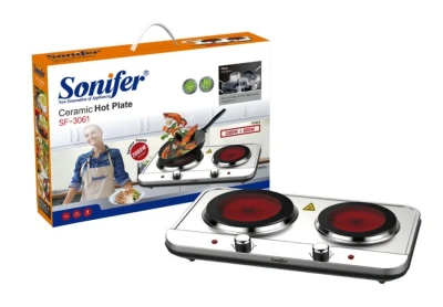 SONIFER ESTUFA ELÉCTRICA INFRARROJA 2000W 200V  SF-3061 World Shop
