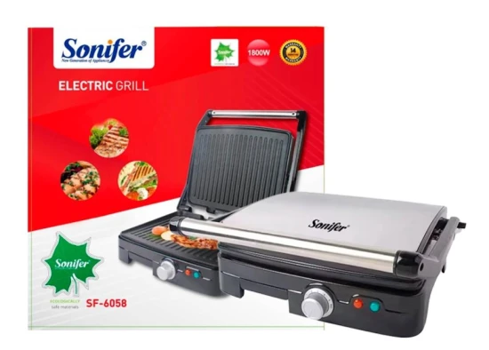 SONIFER PARRILLA ELÉCTRICA 1800W 220V SF-6058 World Shop