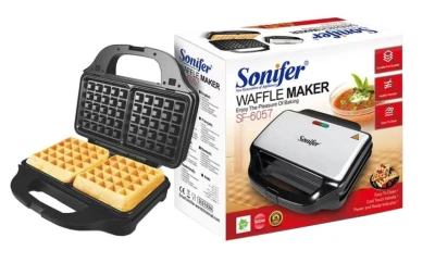 SONIFER MAQUINA PARA WAFFLE 750W 220V SF-6057 World Shop