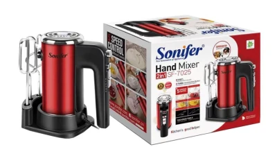 SONIFER BATIDORA DE MANO ELÉCTRICA 400W 220V SF-7025 World Shop