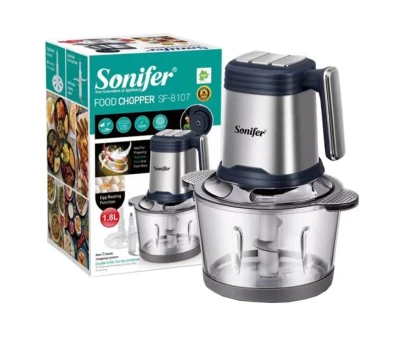 SONIFER PROCESADOR DE ALIMENTOS MULTIFUNCIÓN 300W 1.8L SF-8107 World Shop