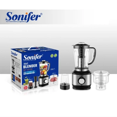 SONIFER PROCESADOR DE ALIMENTOS MULTIFUNCIÓN  4 EN1 1200W SF-8159 World Shop
