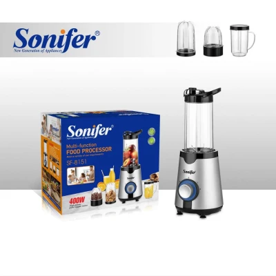 SONIFER PROCESADOR DE ALIMENTOS MULTIFUNCIÓN  400W SF-8151 World Shop