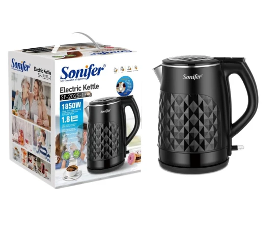 SONIFER  JARRA ELÉCTRICA APAGADO AUTOMÁTICO 1850W 1.8L SF-2025-1 World Shop