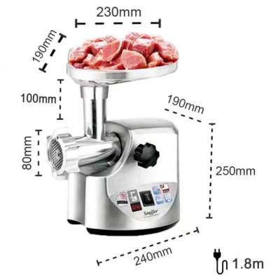 SONIFER PICADORA DE CARNE ELÉCTRICA  300W 220V SF-5009 World Shop
