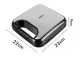 SONIFER SANDWICHERA 750W 200V SF-6078 World Shop