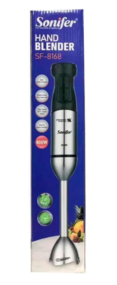 SONIFER BATIDORA ELÉCTRICA PORTÁTIL 800W SF-8168 World Shop