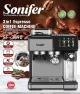 SONIFER CAFETERA ESPRESSO 3 EN 1 1350W 220V SF-3590 World Shop