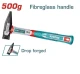 TOTAL MARTILLO MAQUINISTA  500GR  THMH62500 World Shop