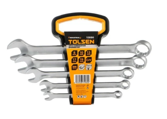 TOLSEN JUEGO DE LLAVES COMBINADAS 15886 5PCS World Shop