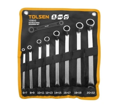 TOLSEN JUEGO DE LLAVES DE DOBLE BOCA 15895  8PCS World Shop