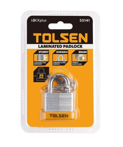 TOLSEN CANDADO LAMINADO 30MM   55141 World Shop TOLSEN CANDADO LAMINADO 30MM   55141 World Shop