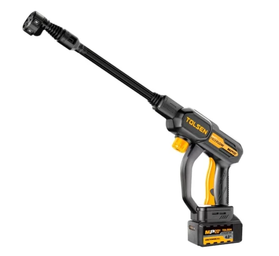 TOLSEN HIDROLAVADORA ALTA PRESIÓN INALÁMBRICA DE IONES DE LITIO 20V  87390 World Shop