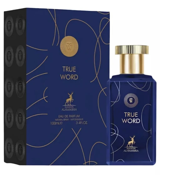 MAISON ALHAMBRA PERFUME UNISEX TRUE WORD EDP  100ML World Shop