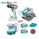 TOTAL COMBO SIERRA+LIJADORA +TALADRO  3PCS  TOSLI250181 World Shop