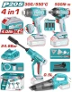 TOTAL COMBO INALÁMBRICAS 20V  4PCS  TOSLI250208  World Shop