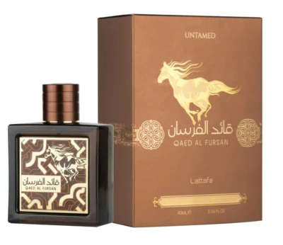 LATTAFA PERFUME MASCULINO  QAED AL FURSAN UNTAMED  90ML World Shop