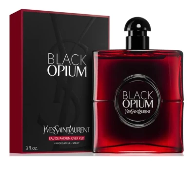 YVES SAINT LAURENT PERFUME FEMENINO  BLACK OPIUM OVER RED EDP 90ML World Shop