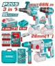 TOTAL  COMBO 3PCS MOTOR SIN ESCOBILLAS 20V  TOSLI250591 World Shop