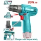 TOTAL TALADRO  12V TDLI12456 20NM 1BT World Shop
