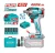 TOTAL  COMBO LLAVE DE IMPACTO 42V  TIWLI42461 World Shop