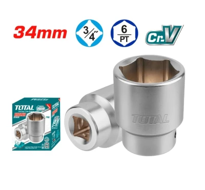 TOTAL DADOS HEXAGONALES 3/4  34MM  THHAST34341  World Shop