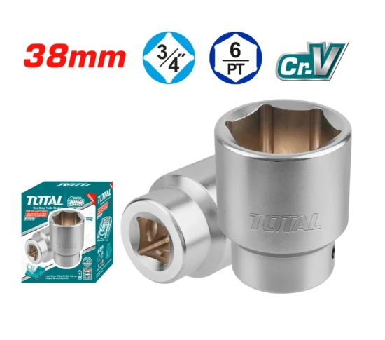 TOTAL DADOS HEXAGONALES 3/4 38MM  THHAST34381  World Shop