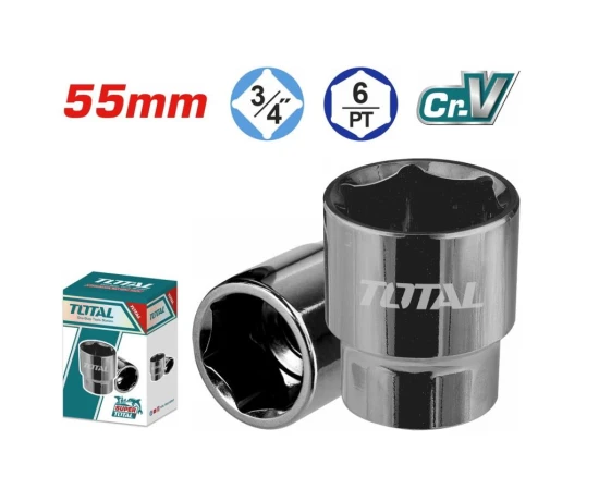 TOTAL DADOS  HEXAGONALES  3/4 55MM  THHAST34551  World Shop