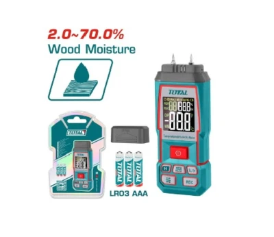 TOTAL MEDIDOR DE HUMEDAD PARA MADERA TETWM031 World Shop