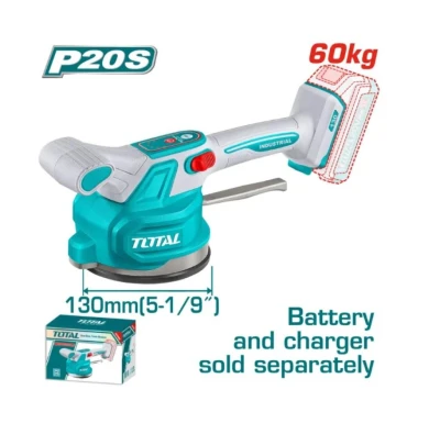 TOTAL MÁQUINA VIBRATORIA DE AZULEJOS 20V TTVLI2001 World Shop