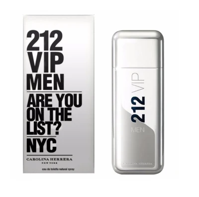 CAROLINA HERRERA PERFUME MASCULINO 212  VIP MEN 100ML World Shop