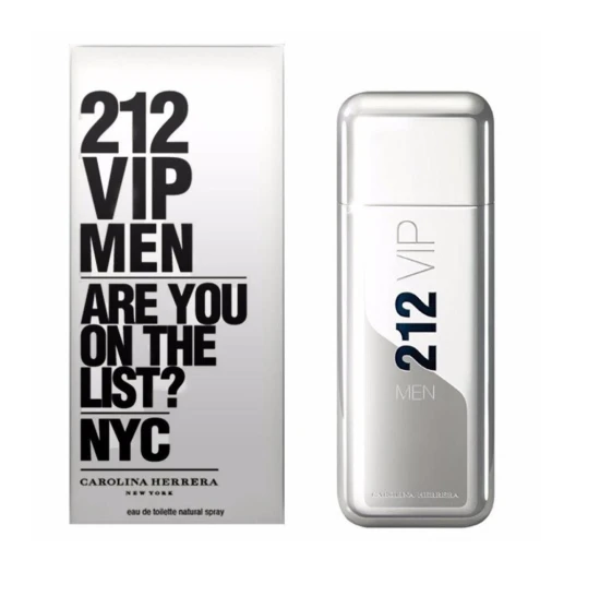 CAROLINA HERRERA PERFUME MASCULINO 212  VIP MEN 100ML World Shop