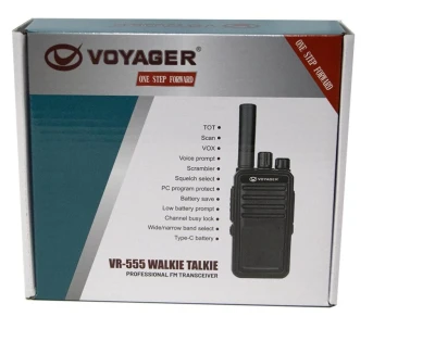 VOYAGER RADIO PORTATIL UHF VR-555 COMERCIAL World Shop